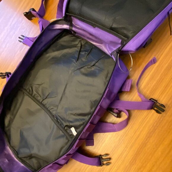 45L Tactical Backpack Purple Molle Straps With Compartments Heavy-Duty - Picture 7 of 8